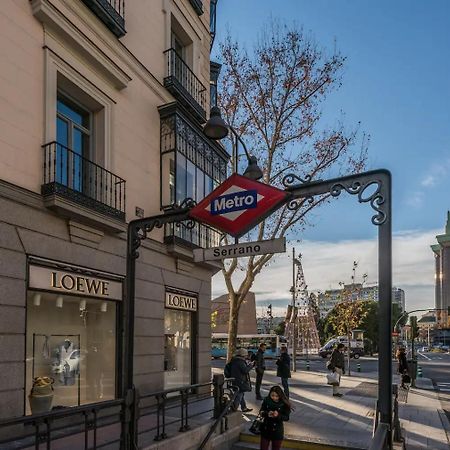 Barrio De Salamanca Milla De Oro Madrid Exteriör bild